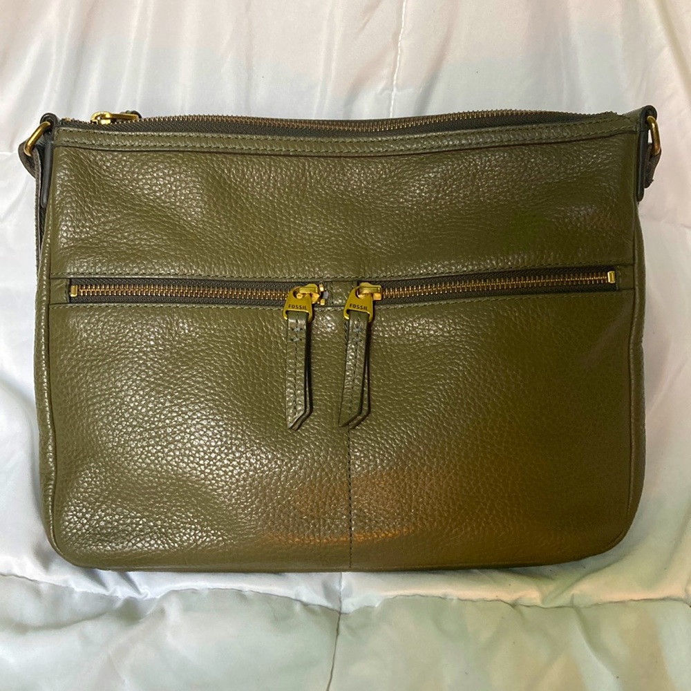 COPY - Olive Green 1954(not vintage) Fossil crossbody Purse